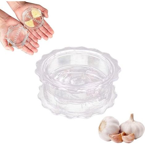 Macina aglio - Preparazione facile - Spremi aglio manuale - 1 pezzo - Plastica (1/5)
