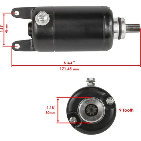 Die Anlasser 21163-1317, 21163-1136 und 21163-1205 sind mit Kawasaki kompatibel. (1/4)