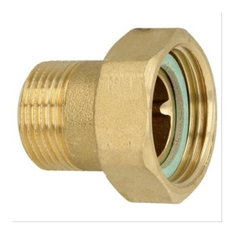 Raccord F3/4''-M1/2'' pour vanne thermostatique eau chaude