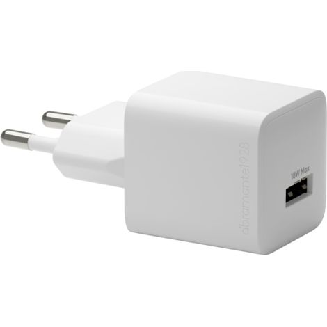 Dbramante1928 -  Re-charge - Wall Charger GaN - USB-A 18W EU - White