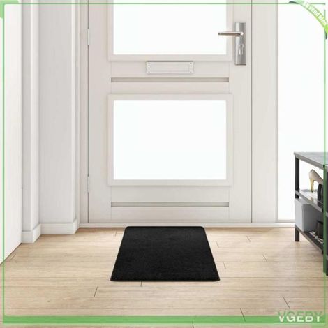 Tapis Couloir - Noir - 150 x 50 cm - Antidérapant - 100% Polypropylène (1/5)