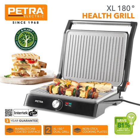 Grill elettrico Salter nero 2200 W design contemporaneo