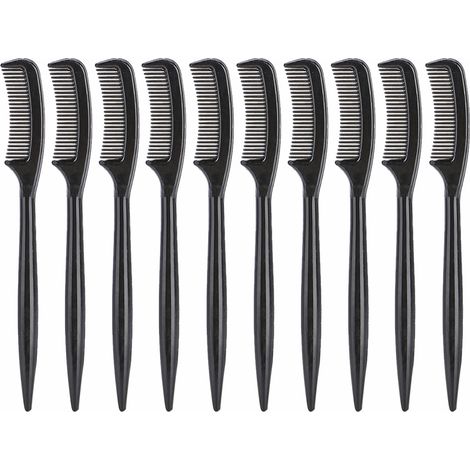 10 peignes à cils en plastique, lot de 10, outil de séparation pour maquillage des yeux portable et pratique (1/5)