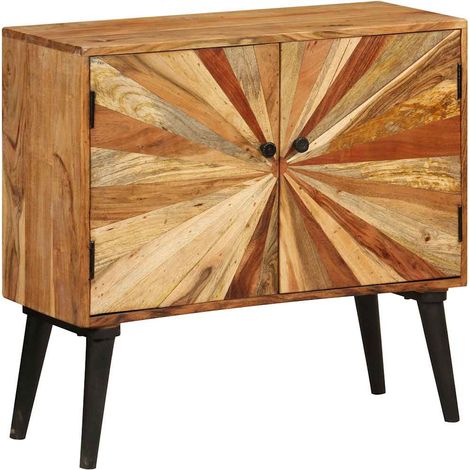 vidaXL Buffet Bois de manguier massif 85x30x75 cm (1/5)