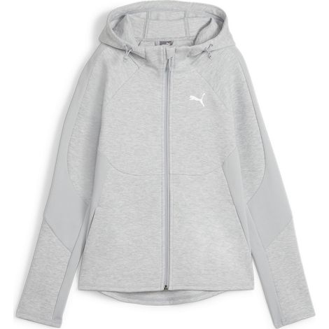 Puma Evostripe FZ Damen-Hoodie, grau, 67787804 r, Größe XS (1/5)