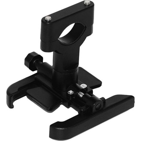 Supporto per telefono GPS da manubrio per moto, in due pezzi, realizzato in CNC, per modelli PCX 125 e PCX 150.