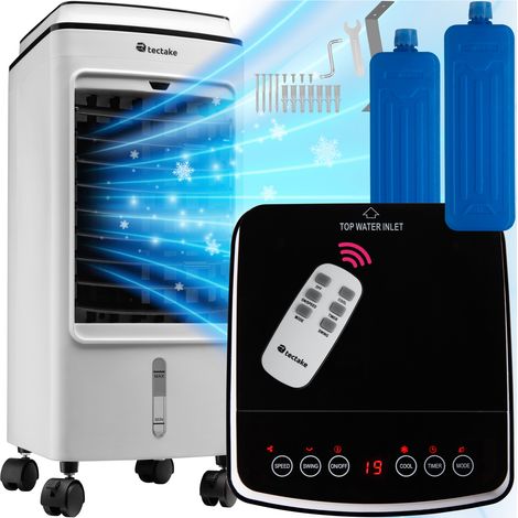 Rafraîchisseur d'air mobile en polypropylène blanc (1/5)