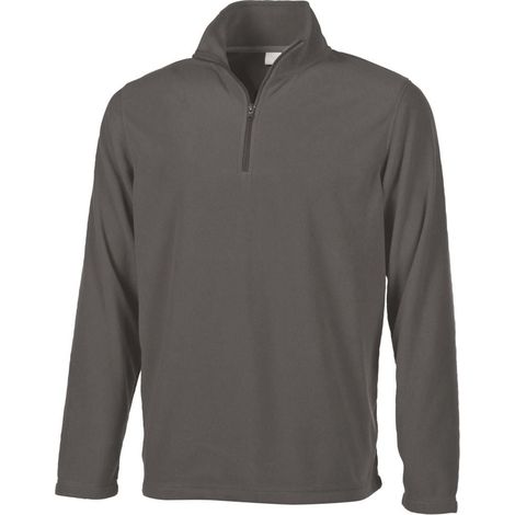Pile da lavoro in micropile con collo con zip Nordic Pen duick Grigio scuro 4XL