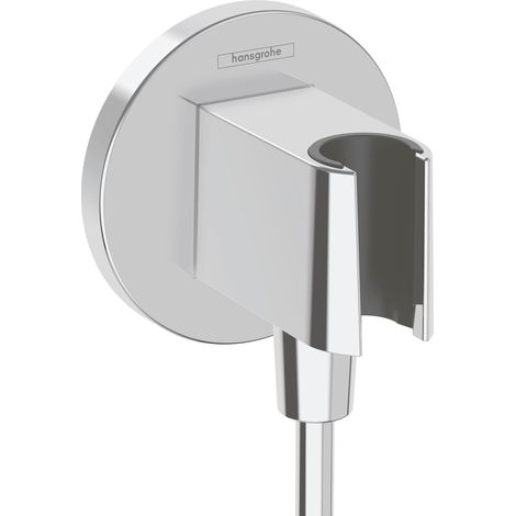 Hansgrohe Fixfit - Wandanschlussbogen mit Brausehalter, verchromt 26888000