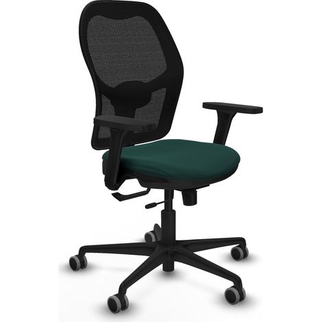 Chaise piqueras y crespo Jorquera noir similicuir confort (1/2)