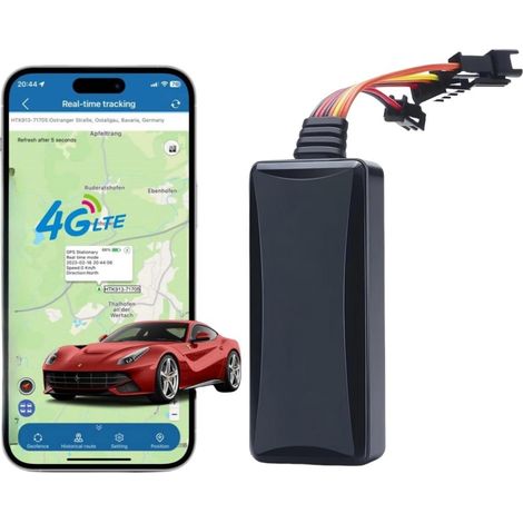 La plateforme gratuite pour le traceur GPS automobile 4G TK911 Pro est illustrée sur l'image : 4G TK911 Pro