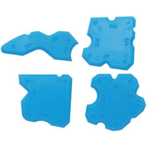 Caulking Tool Set - Finishing Tool - Sealant Joint Scraper - Caulk Removal Tool for Kitchen Bathroom - Sink Seal (1/4)