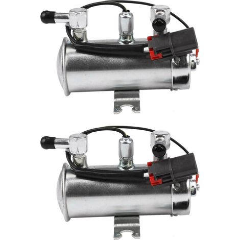 Dos bombas de combustible eléctricas de 24 V para ZAX240 EX240 EX330-3 4HK1 6HK1 8980093971