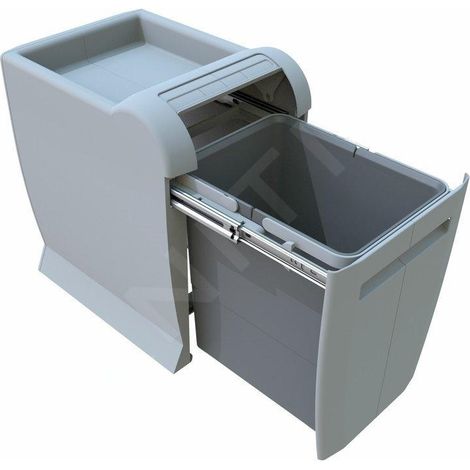 Elletipi City - Poubelle intégrée, 18 L PTA 3040B (1/5)