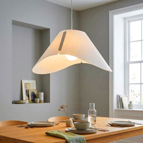 Pendel Lampe Schlaf Gäste Zimmer Beleuchtung Decken Hänge Leuchte weiß im Set inkl. LED Leuchtmittel (1/5)