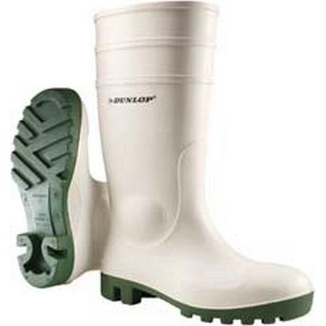 1PA STIVALI DI SICUREZZA IN PVC BIANCO/VERDE EN 345 - n41