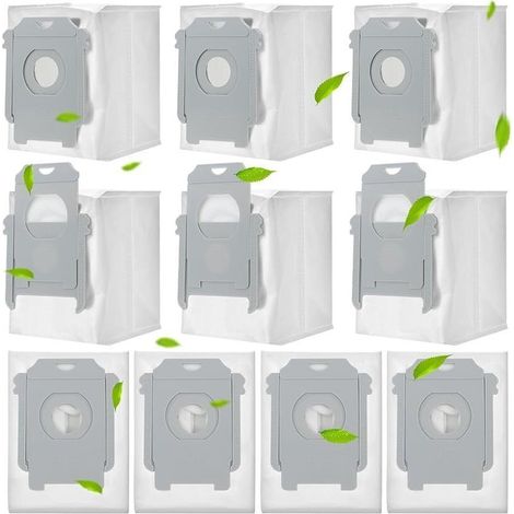 lot de 10 sacs d&39aspirateur pour irobot pour roomba i7 i7+ i7 plus s9 s9+ i3 i3+ i4 i4+ i6 i6+ i8 i8+ j7 j7+ e5 e6 e7 sac de