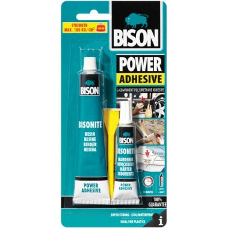 La colle Bison 1587030 Bisonite Power 65 ml