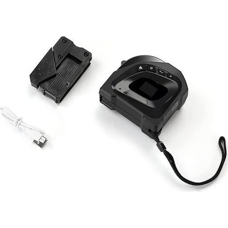 Mètre laser numérique 2 en 1, ruban à mesurer, mesure laser 40 m (131 pi), ruban à mesurer 5 m (16 pi) avec verrouillage automatique (1/4)