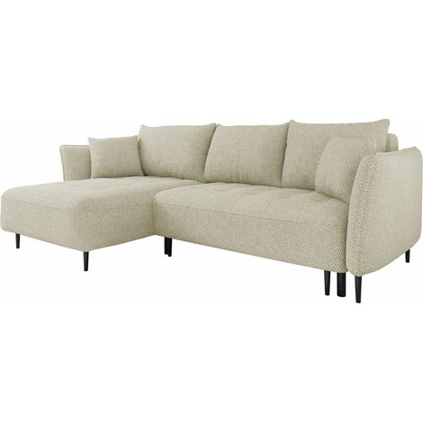 Sofá rinconero TrendyNest Cervon, Onega 02, Función de descanso, Almacenaje, 276x158x94cm, 0 (1/5)
