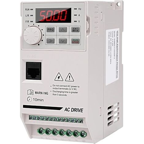 Variateur De Frequence - 2.2 Kw - 380 V Triphasé Entrée Sortie - Pour Moteur Cnc - 1 Pièce (1/5)