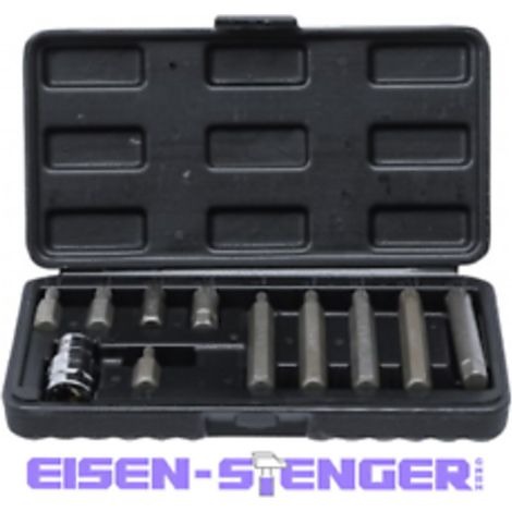 BGS - Schraubendreher-Bit-Satz Innenvielzahn (für XZN) 11-tlg. - 5030
