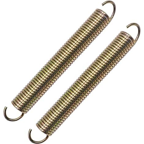 Ressort d'extension pour tracteur à gazon 732-04927 732-05549 - Ressorts de tension à double crochet - Pièce de rechange pour système de pont de tondeuse autoportée (2 pièces) (1/5)