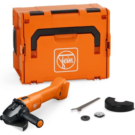 FEIN Smerigliatrice Angolare Batteria Ø115 mm, CCG18-115-12 AS, 18V, Ottima Potenza e Durata, Applicazione Universale, Motore Brushless FEIN, senza batterie e caricabatterie (1/5)