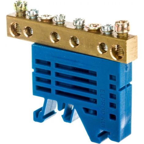 Schutzanschlussklemme 2x16 mm², 4x4 mm² blau Z-2101 84003003