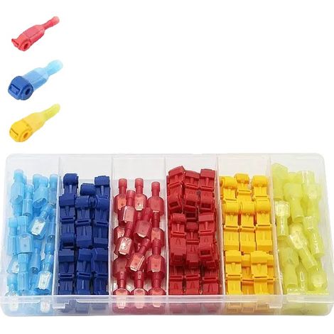 Schnelle Kabelverbinder, 120 Stück, T-förmiges Design, 120Pcs Box (1/2)