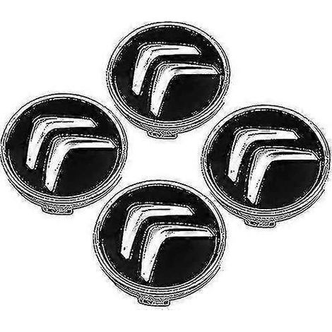 4 enjoliveurs de 60 mm pour Citroën C4, Picasso, C3, Berlingo, C5, X7, C2, C1, DS3, ZX, Xsara, C8, DS et DS4 (1/3)