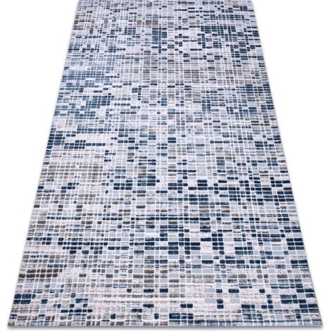 Teppich ACRYL DIZAYN 124 blau blue 80x150 cm