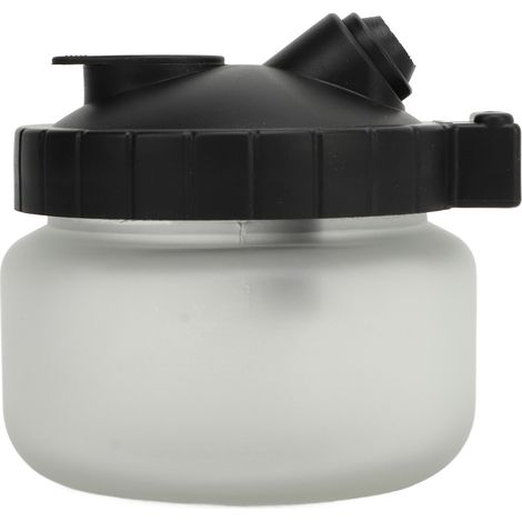 Nettoyeur Aerographe avec Support, Pot de Lavage Multifonctionnel pour Pistolet de Peinture, Outil de Nettoyage pour Voiture DIY, Brosse de Pulvérisation (1/5)