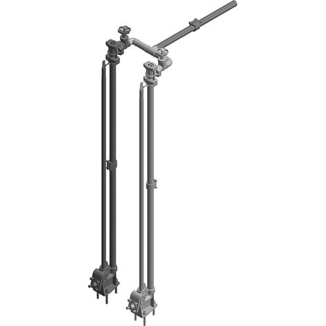 Jung Pumpen Einbauset-Erweiterung DN 40 Duo