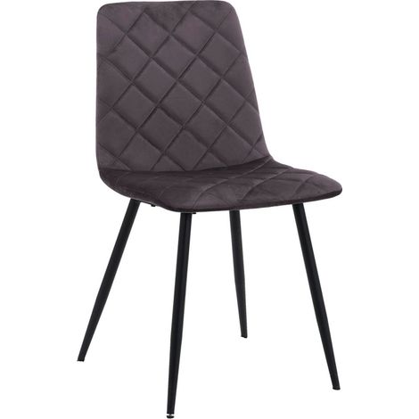Sillas Comedor - Silla Drat - Gris oscuro (1/2)