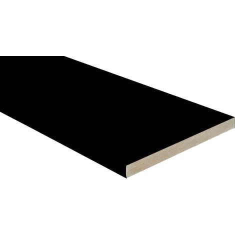 BATTISEDIA MDF 120X10X2400MM NERO