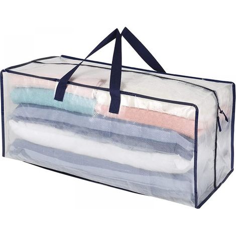 Lot de 2 sacs de déménagement extra larges avec bretelles de sac à dos, aide au déménagement (1/5)