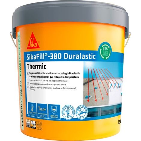 SikaFill 420 Extreme Rojo Teja 20 Kg SIKA