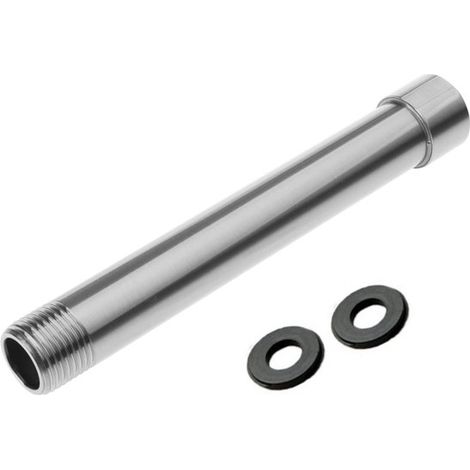 Longziming - Flexible d'extension pour pommeau de douche - 15 cm - Souple et résistant - Installation facile - Résistant à l'eau - Compatible avec tous les pommeaux de douche (1/5)