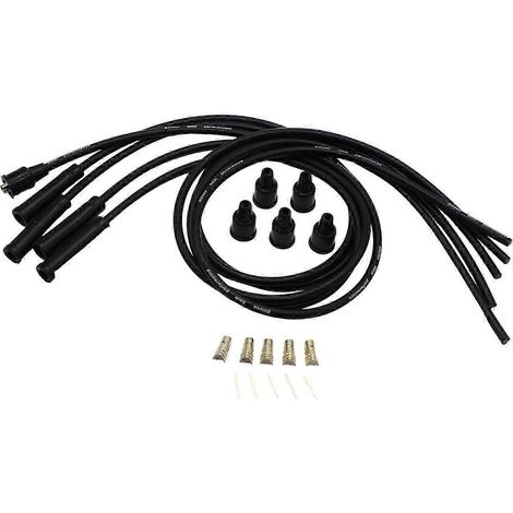 Câbles d'allumage en silicone de 8 mm pour bougies d'allumage 4 cylindres (1/5)