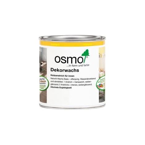Osmo Dekorwachs 375 ml granitgrau Holzreiniger & Pflege