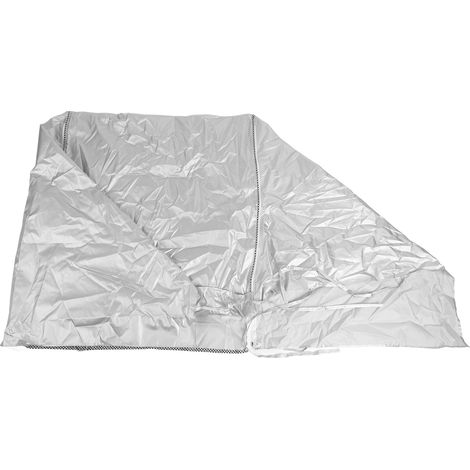 Housse Machine à Laver et Sèche-linge Oxford Argent Anti-Poussière pour Lave-Linge Hublot et Top, Lot de 1 (1/5)