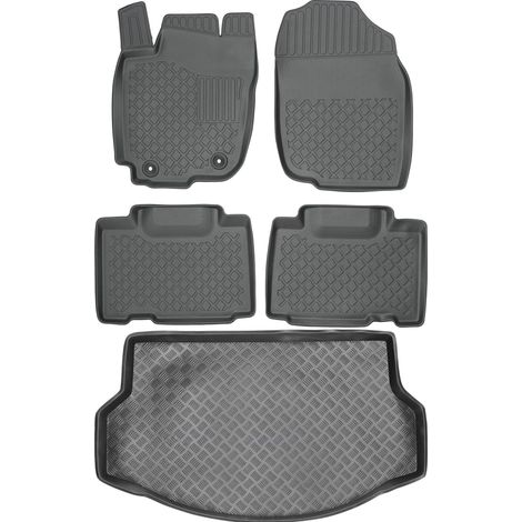 Set di tappetini per auto e tappetino per bagagliaio per Toyota Rav4 IV SUV dal 2016 al 2018 (1/5)