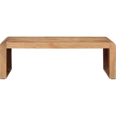 Maison Exclusive - Tavolino da Salotto 110x55x35 cm in Legno Massello di Acacia (1/5)