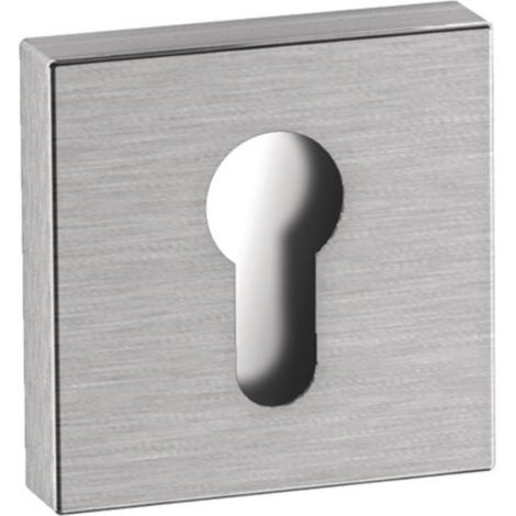 Paire rosace porte 308XAES VA XA quad.o.ZA S.12mm HEWI (1/3)