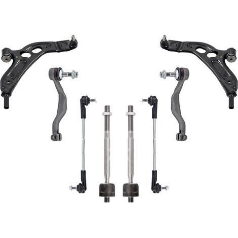 KIT BRACCIO OSCILLANTE 8 PEZZI COMPATIBILE CON BMW SERIA 1 (F40)118D 07.2019- / Kit Sospensione Completo OE/OEM / Bracci Oscillanti + Testine Sterzo / Sostituzione Diretta OEM