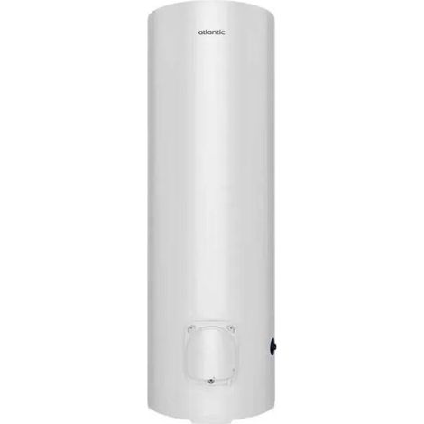 Atlantic – Chauffe-eau électrique blindé 200L vertical sur socle – Résistance thermoplongeur – Anode magnésium – Poignées pour installation facile
