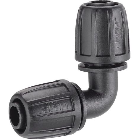 Coude égal Block System Connexion Fiable Pour Tuyaux D'arrosage - Claber (1/4)