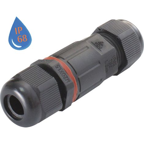 Wasserdicht cable Stecker Schutzklasse : ip 68 staub- und wasserdicht, für cable Durchmesser von 6 - 12 mm (1/3)