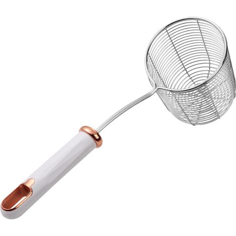 Écumoire Passoire Louche Filtre Tamis Cuisine en Acier Inoxydable (1/5)